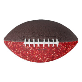 Glitterende Rood Glitters American Football