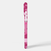 Glitterende Roze Camouflage Persoonlijk Case-Mate iPhone Case (Achterkant / Links)