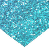 Glitterende roze en blauwe verloop glitter tafelkleed (Gekanteld)