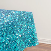 Glitterende roze en blauwe verloop glitter tafelkleed (Voorbeeld)