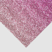 Glitterende roze en blauwe verloop glitter tissuepapier (Detail)
