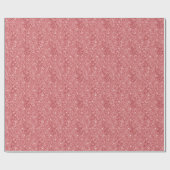 Glitterende Roze Glans Glitter Cadeaupapier (Vlak)