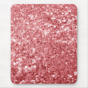 Glitterende Roze Glans Glitter Muismat