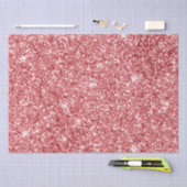 Glitterende Roze Glans Glitter Tissuepapier (Craft)