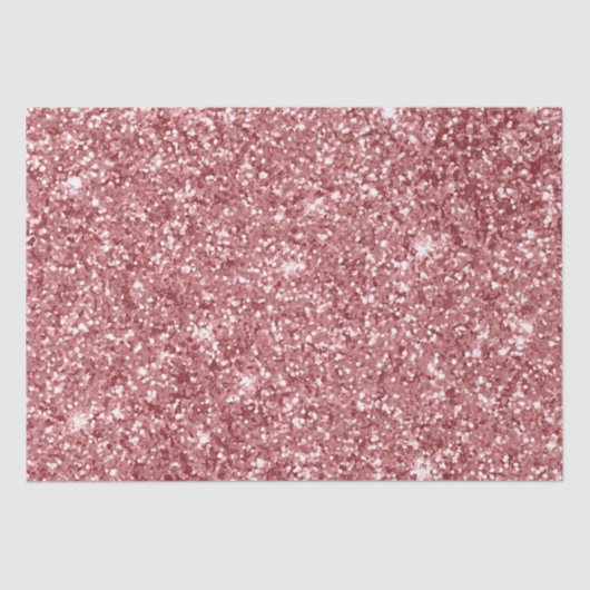 Glitterende Roze Glans Glitter Tissuepapier (Voorkant)