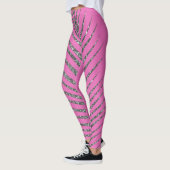 Glitterende Roze Glitters Leggings (Links)