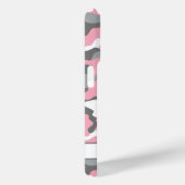 Glitterende Roze Grijs Camouflage Persoonlijk Case-Mate iPhone Case (Achterkant / Rechts)