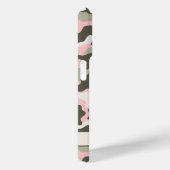 Glitterende Roze Groene Camouflage Persoonlijk Case-Mate iPhone Case (Achterkant / Rechts)