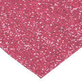 Glitterende Roze & Zilver Glitters Korte Tafelloper (Hoek)