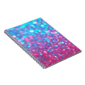 Glitterende schittering notitieboek (Rechterzijde)