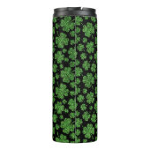 Glitterende Shamrock Extravaganza Thermosbeker (Achterkant)