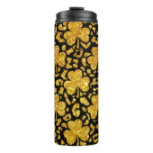 Glitterende Shamrock Extravaganza Thermosbeker (Voorkant)