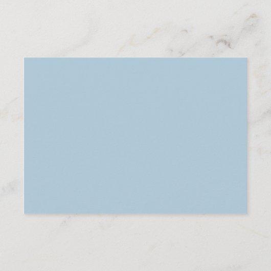 Glitterende Snowy Forest Wedding Enclosure Kaart (Achterkant)