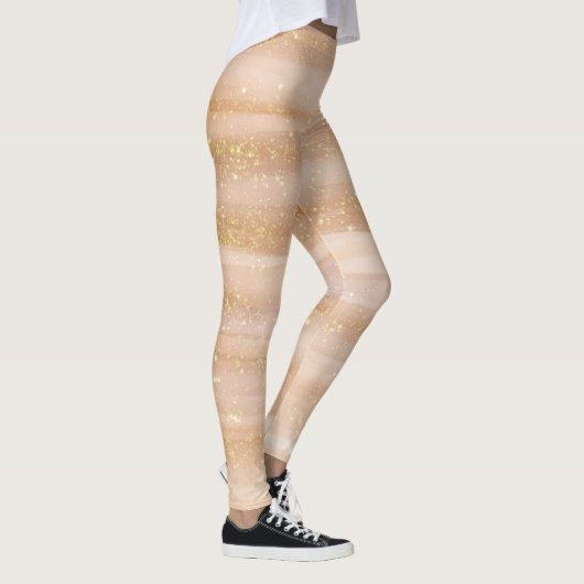 Glitterende Strepen  Leggings (Rechts)