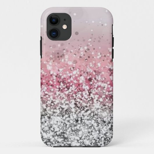 Glitterende telefoonhoesjes Case-Mate iPhone case (Achterkant)