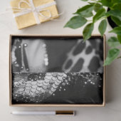 Glitterende Vintage Rockster Decoupage Tissuepapier (Geschenk)