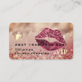 Glitterende Zakelijke Creditcard Stijl Visitekaart Visitekaartje