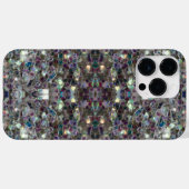 Glitterende zilveren mozaïek Mandala bling abstrac Case-Mate iPhone Case (Achterkant (horizontaal))