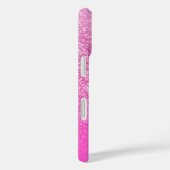 Glittergradiënt roze Case-Mate iPhone case (Achterkant / Rechts)
