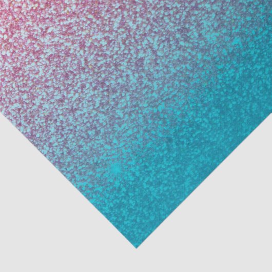 Glittergradiënt roze tissuepapier (Detail)