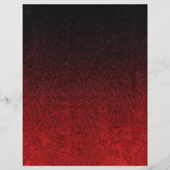 Glittergradiënt voor zwart-rood (Voorkant)