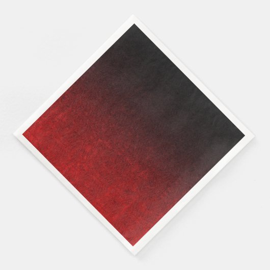 Glittergradiënt voor zwart-rood servet (Hoek)