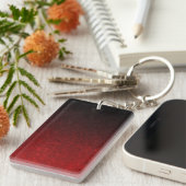 Glittergradiënt voor zwart-rood sleutelhanger (Voorkant Rechts)