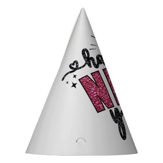 Glitterie oudejaarsfeest feesthoedjes (Links)