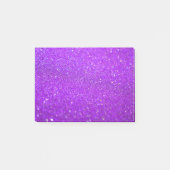 Glitterig Paars Post-it® Notes (Voorkant)