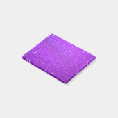 Glitterig Paars Post-it® Notes (Schuin)