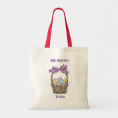 Glitterig Paasmandje Delight Tote Bag (Voorkant)
