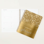 Glitterige Gouden Glamour Planner (Display)
