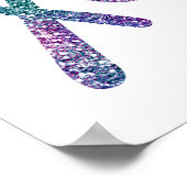 Glitterige knuffels en kussen Poster (Hoek)