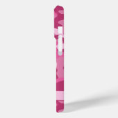 Glitterige Roze Camouflage Gepersonaliseerd Case-Mate iPhone Case (Achterkant / Links)