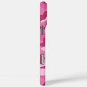 Glitterige Roze Camouflage Persoonlijk  Case-Mate iPhone Case (Achterkant / Rechts)