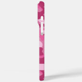 Glitterige Roze Camouflage Persoonlijk  Case-Mate iPhone Case (Achterkant / Links)