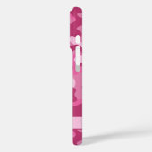 Glitterige Roze Camouflage Persoonlijk Case-Mate iPhone Case (Achterkant / Links)