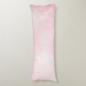 Glitterige Roze Geborstelde Polyester Body Pillow Lichaamskussen (Voorkant Verticaal)