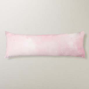 Glitterige Roze Geborstelde Polyester Body Pillow Lichaamskussen