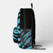 Glitterige zebraprint rugzak (Rechts)