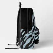 Glitterige zebraprint rugzak (Links)