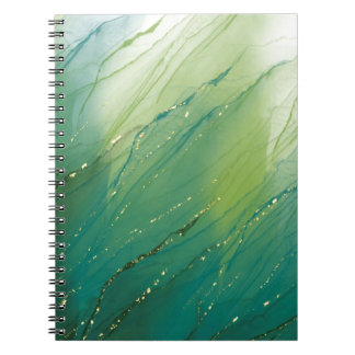 Glitterij Alcohol Ink Tumbler Ontwerp Notitieboek