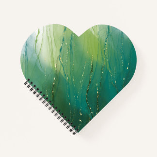 Glitterij Alcohol Ink Tumbler Ontwerp Notitieboek