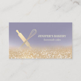 Glitterijgoud als rolpin whiskykok visitekaartje