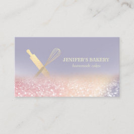 Glitterijgoud als rolpin whiskykok visitekaartje