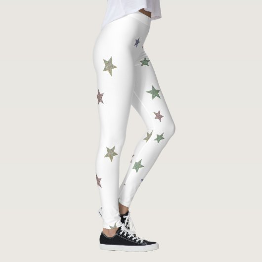 Glitterijsterren 2 leggings (Rechts)