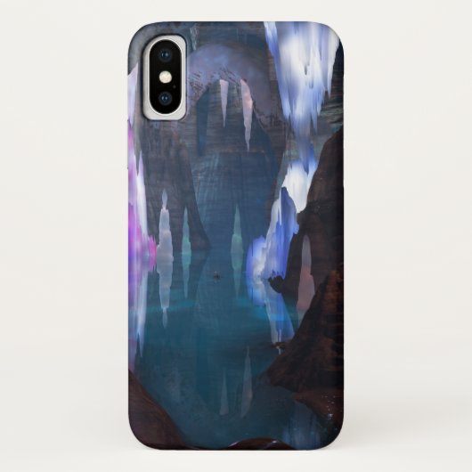 Glittering Caves by Night iPhone Case-Mate Case (Achterkant)