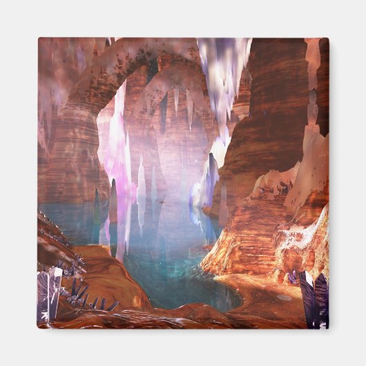 Glittering Caves Magnet (Voorkant)