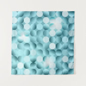 Glittering confetti green viering backgrob wandkleed (Voorkant (horizontaal))