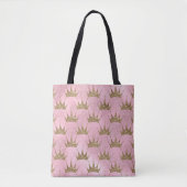 Glittering Crown Tote Bag (Voorkant)